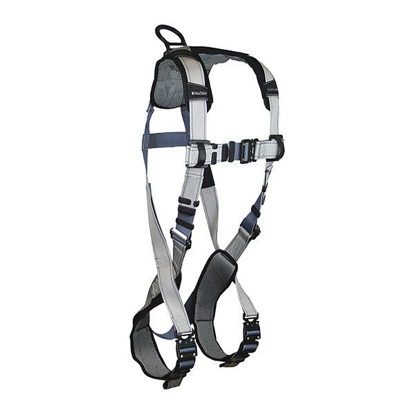 Falltech ComforTech(R) Full Body Harness, L, 425 lb., Quick-Connect Chest/ Quick-Connect Leg Buckles - 7087BL