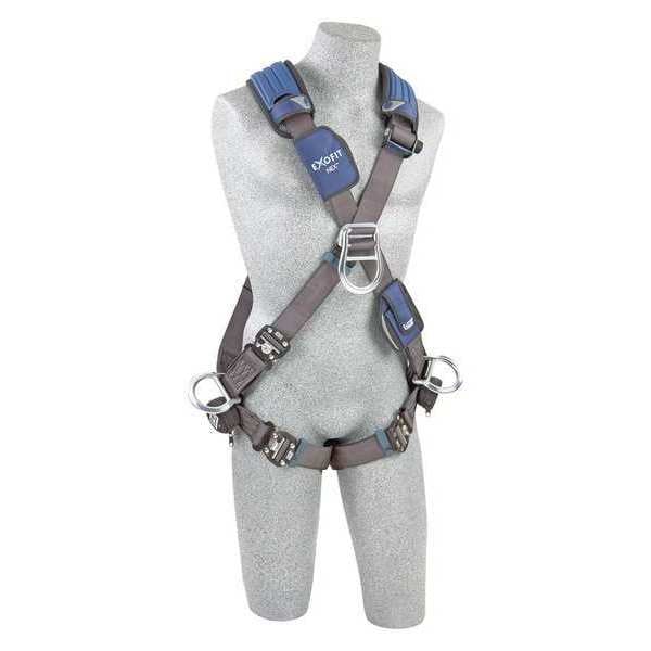 3M Dbi-Sala ExoFit NEX(TM) Full Body Harness, M, 420 lb., Not Applicable Chest/ Quick-Connect Leg Buckles - 1113109