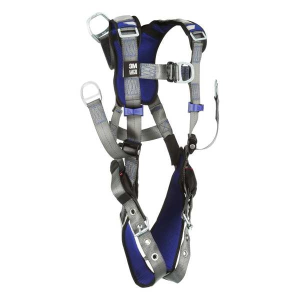 3M Dbi-Sala ExoFit(TM) X200 Fall Protection Harness, 2XL, 420 lb, Quick-Connect Chest/ Tongue Leg Buckles - 1402124