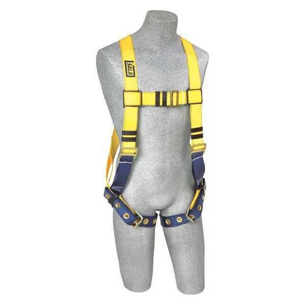 3M Dbi-Sala Delta(TM) Full Body Harness, XL, 420 lb., Back D-Ring - 1102529