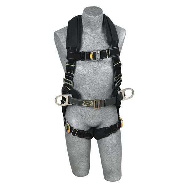 3M Dbi-Sala ExoFit(TM) XP Arc Flash Full Body Harness, 2XL, 310 lb., Back, Side D-Ring - 1111307