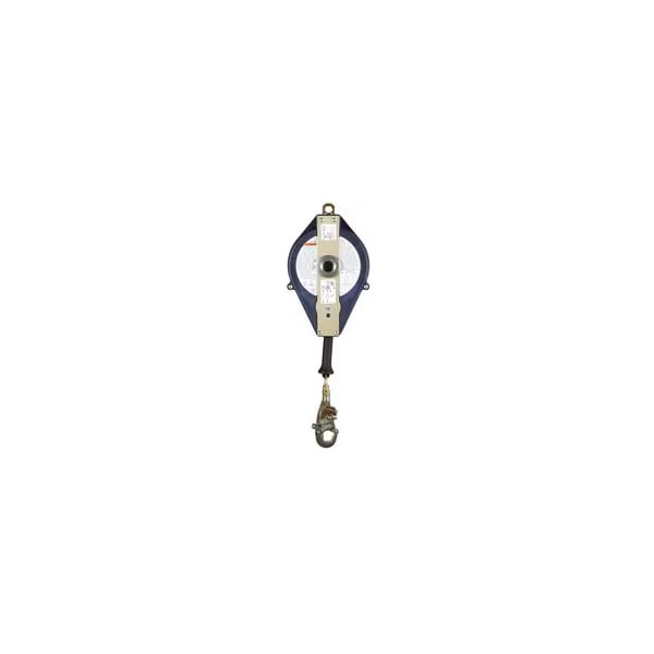 3M Dbi-Sala Self Retracting Lifeline, 310 lb Weight Capacity, Blue, Silver - 3503883