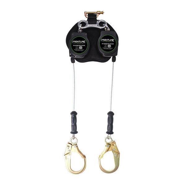 Frontline Leading Edge Cable Twin Leg 8' SRL with Steel Rebar Hook Ends - RPG082RLE