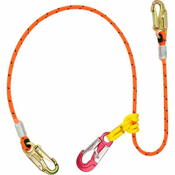 Rope Logic Wirecore 2 in 1 Lanyard 1/2 in. x 10 ft. Hip Prusik w/snaps - 29106