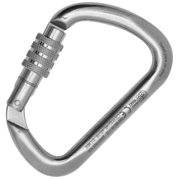 Kong Usa Asymmetric, 114 mm Length, 26 mm Gate Opening, Stainless steel, Polished - 511MD0PPPKK