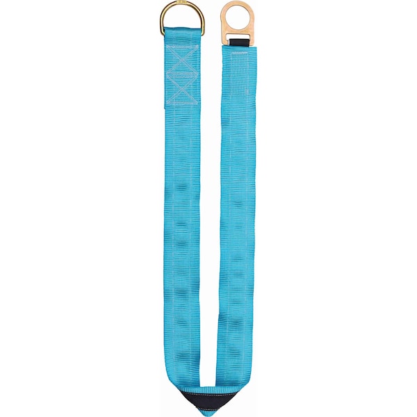 Ironwear 4 ft Type T Cross Arm Strap w/ Polyester Sheath & Steel D-Rings - 2724
