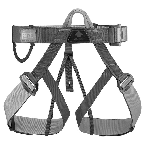 Petzl Lightweight Tactical Seat Harness, Black - C029AA01