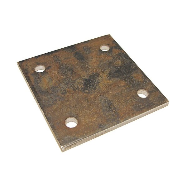 Super Anchor Safety 6"x6"x3/8" Raw D-Plate Backer Plate for all 6x6 D-Plate anchors. - 1039-R