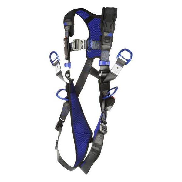 3M Dbi-Sala ExoFit(TM) X300 Fall Protection Harness, M, 420 lb, Quick-Connect Chest/ Quick-Connect Leg Buckles - 1113450