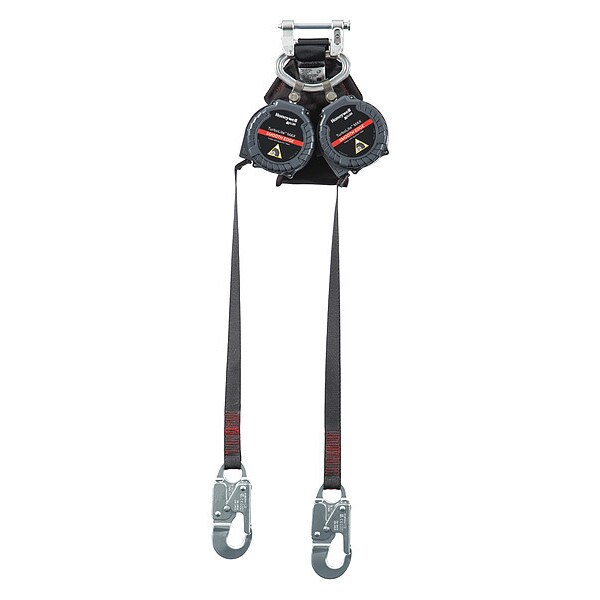 Honeywell Miller Personal Fall Limiter, 12 ft., Twin Leg - MFLEW2-11/12FT