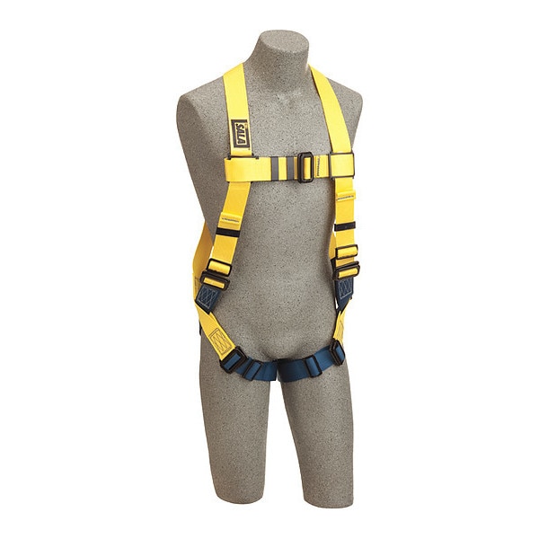 3M Dbi-Sala Delta(TM) Arc Flash Full Body Harness, XL, 310 lb., Pass-Through Chest/ Mating Leg Buckles - 1110791