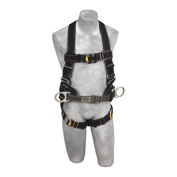 3M Dbi-Sala Delta(TM) Arc Flash Full Body Harness, M, 310 lb., Back D-Ring - 1110800