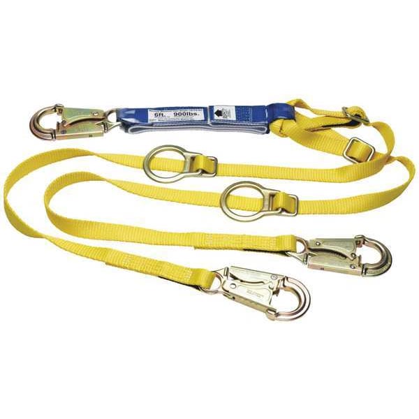 Werner Decoil Tie-Back/Adjustable Twinleg L 6ft - C411103
