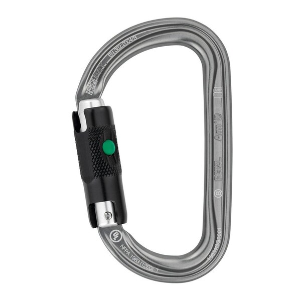 Petzl Petzl Am'D Ball Lock Carabiner Gray - 39566