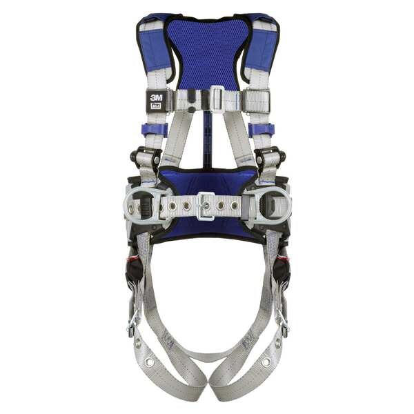 3M Dbi-Sala ExoFit(TM) X100 Fall Protection Harness, S, 420 lb, Mating Chest/ Tongue Leg Buckles - 1401040