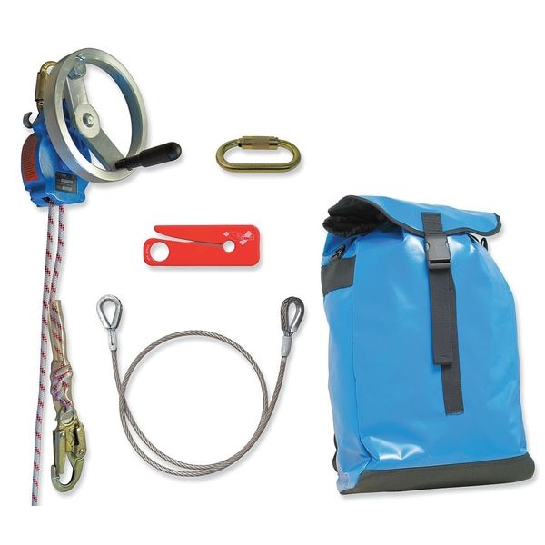 Tractel Rescue System, 400 ft., 310 lb., Kernmntle - KT7400/AK