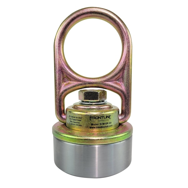 Frontline MEGA Swivel 10k Steel Anchor with Weld-on Puck - STMP10K-WO+STM10K-SA