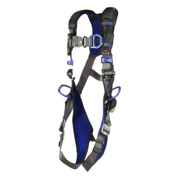 3M Dbi-Sala ExoFit(TM) X300 Fall Protection Harness, 2XL, 420 lb, Quick-Connect Chest/ Back, Chest, Hips D-Ring - 1113088