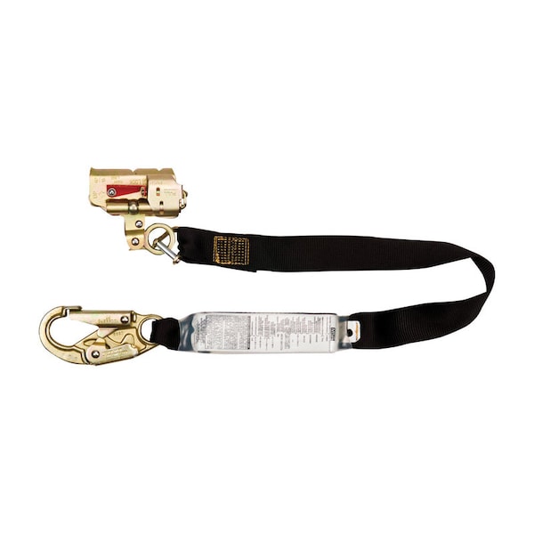 Safety Works Safety Works Unisex Polyester Manual Rope Grab 12.7 in. L Black 1 pc - 10096511