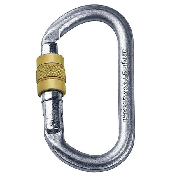 Singing Rock Steel Oval SG Carabiner - 497859