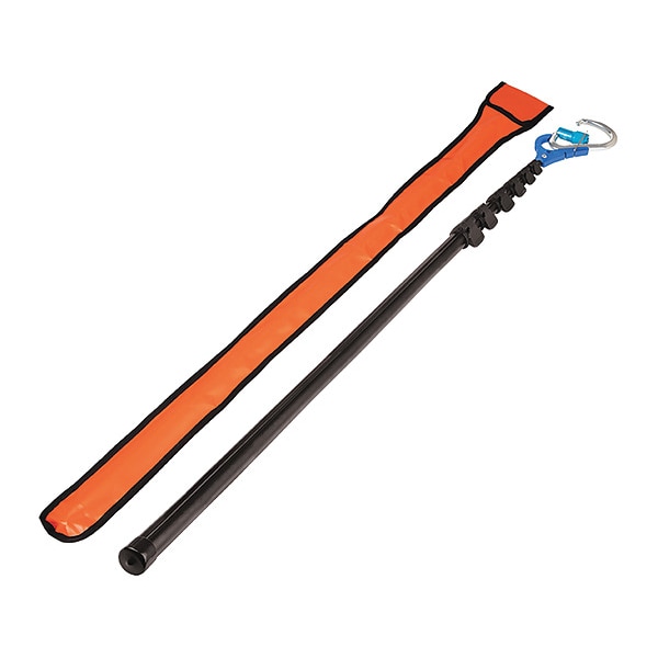 Falltech Telescoping Rescue Pole, 425 lb, Aluminum, For Use With: Mittlemen Rescue Decent Kit - 68030TC