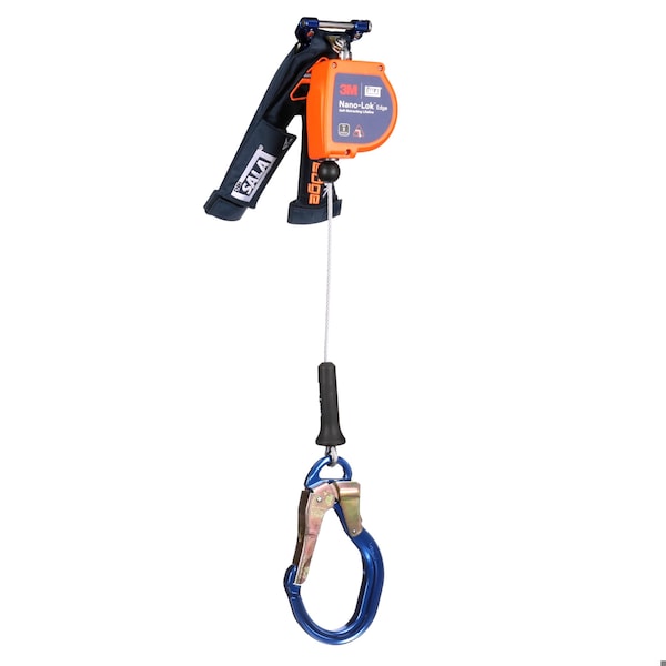 3M Dbi-Sala Self-Retracting Lifeline, 420 lb Weight Capacity, Orange - 3500291