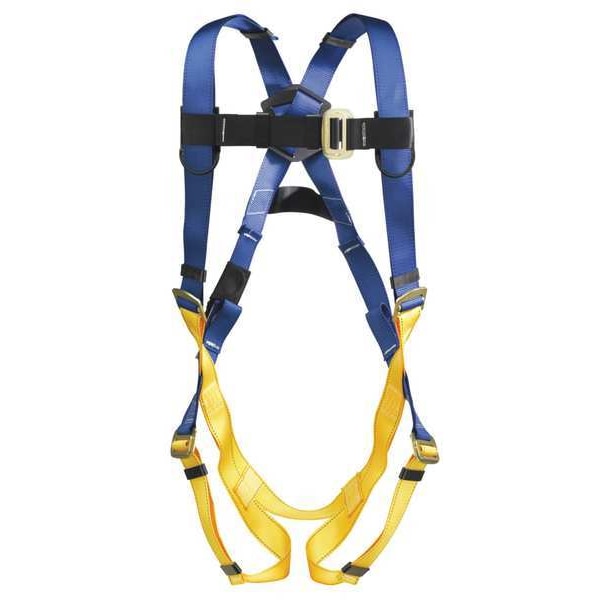 Werner H410000 Full Body Harness, Universal, Mating Chest/ Mating Leg Buckles - H411002