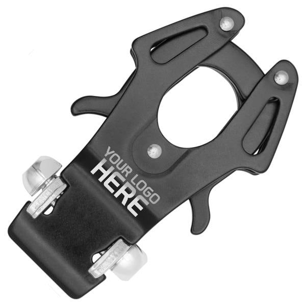 Kong Usa 89 mm Length, 12.7 mm Gate Opening, Aluminum Alloy, Black - 7040X0NN0XX