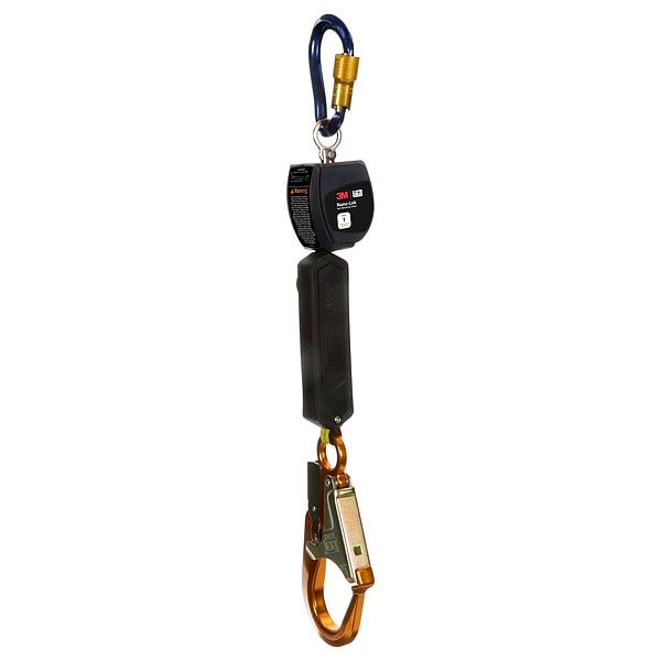 3M Dbi-Sala PersonalSelfRetractLifeline, 6 ft L, 1Leg - 3100529