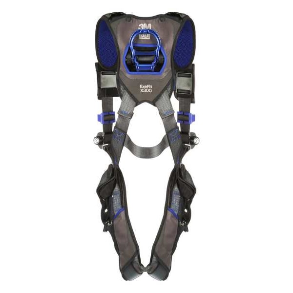 3M Dbi-Sala ExoFit(TM) X300 Fall Protection Harness, M, 420 lb, Quick-Connect Chest/ Tongue Leg Buckles - 1140128