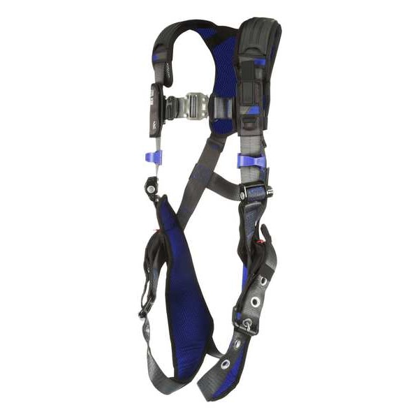 3M Dbi-Sala ExoFit(TM) X300 Fall Protection Harness, M, 420 lb, Quick-Connect Chest/ Tongue Leg Buckles - 1140128