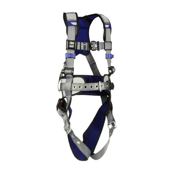 3M Dbi-Sala ExoFit(TM) X200 Fall Protection Harness, 2XL, 420 lb, Quick-Connect Chest/ Tongue Leg Buckles - 1402070