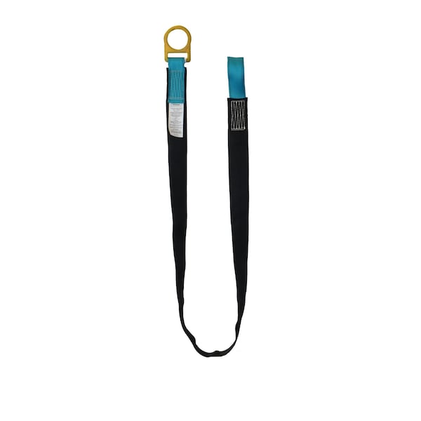 Ironwear 10 ft Anchor Strap w/ Polyester Sheath & Steel D-Ring - 2710-DR