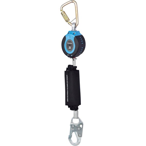 Global Industrial 9ftL Personal Self Retracting Lifeline, Dyneema Web - 761329