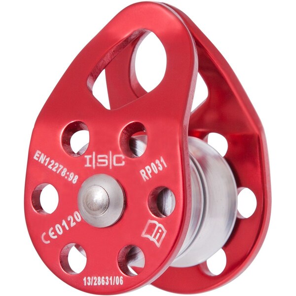 Sunbelt Pulley-ISC, Eiger, Double Redirect, Aluminum 8" x4" x2" - A-B1ABIRP031A
