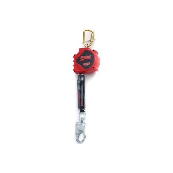 3M Dbi-Sala PROTECTA Rebel 15' 3/16 Galvanized Steel Wire Rope, Swiveling Steel Snap Hook - 3590019
