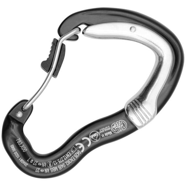 Kong Usa Asymmetric, 120 mm Length, 16 mm Gate Opening, Aluminum Alloy, Black - 785MA0NNNKK