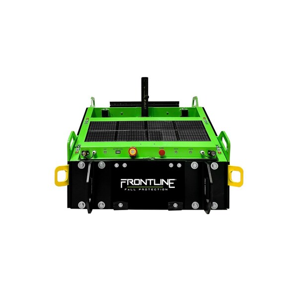 Frontline Commando Tank Non-Penetrating Fall Protection Cart with Solar Pannel - CMT04-SLR