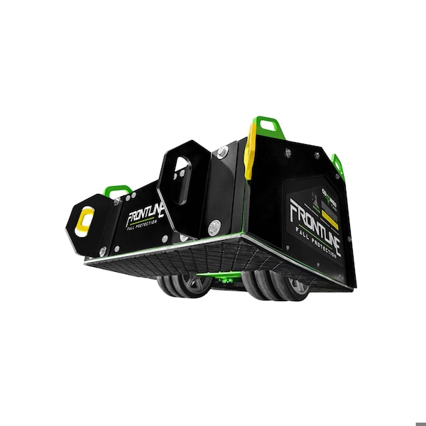 Frontline Commando Tank Non-Penetrating Fall Protection Cart with Solar Pannel - CMT04-SLR
