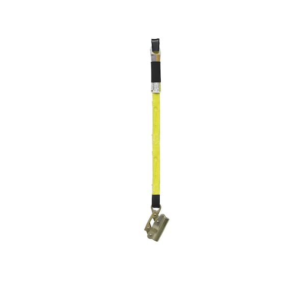 Super Anchor Safety 24" Web Lanyard w/Loop End & No. 4015-M Integral Adjuster - 6007M-24L