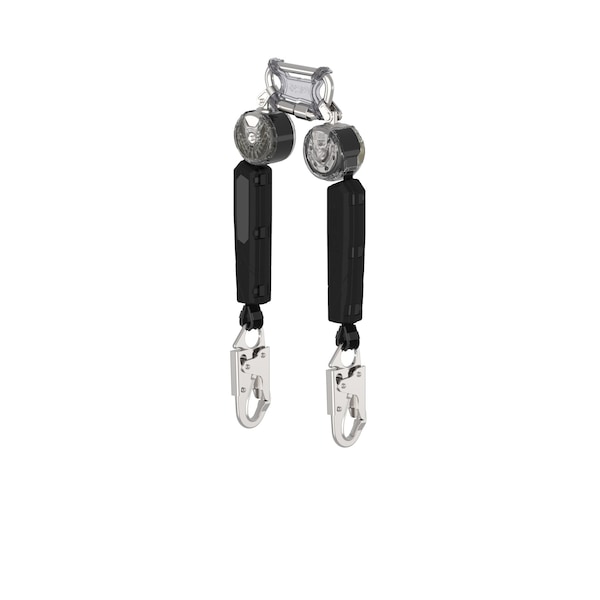 Msa Safety Self Retracing Lanyard, 400 lb Weight Capacity, Gray - VTOHW-012-RB-A