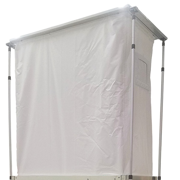 Hepacart Extending Enclosure, Mfr. No.HC55U, 10 ft. - PTC157X64-W18