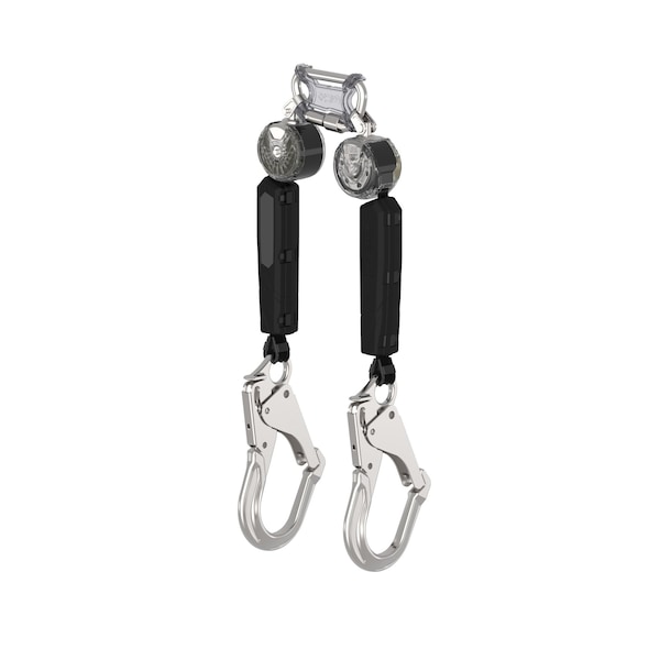 Msa Safety Self Retracing Lanyard, 400 lb Weight Capacity, Gray - VTOHW-012-RA-A