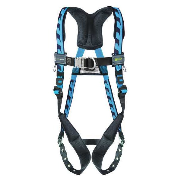 Honeywell Miller AirCore(TM) Full Body Harness, 2XL/3XL, 400 lb., Quick-Connect Chest/ Tongue Leg Buckles - ACF-TB23XB