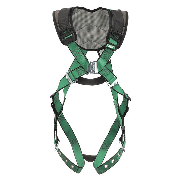 Msa Safety V-FORM+(TM) Safety Harness Fall Protection Harness, M/L, 310 lb, Not Applicable Chest/ - 10206137