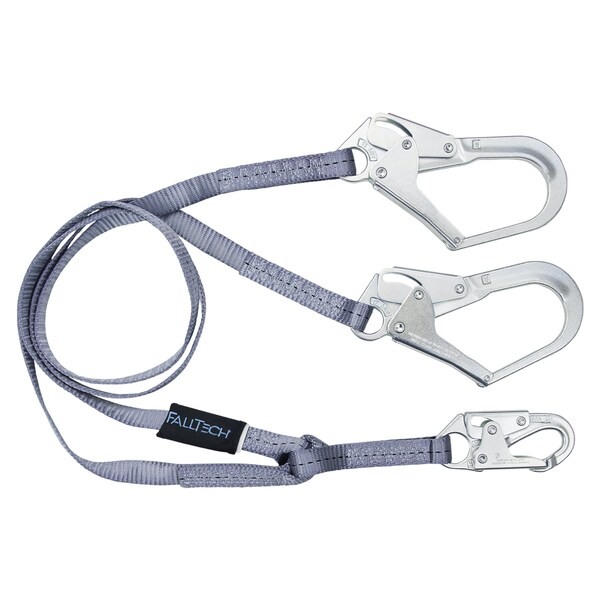 Falltech 6Ft RESTRAINT Y-LEG LANYARD WITH REBAR - 8206Y3