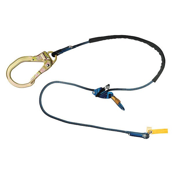 3M Dbi-Sala Adjustable Positioning Lanyard, 6 ft., Blue - 1234092