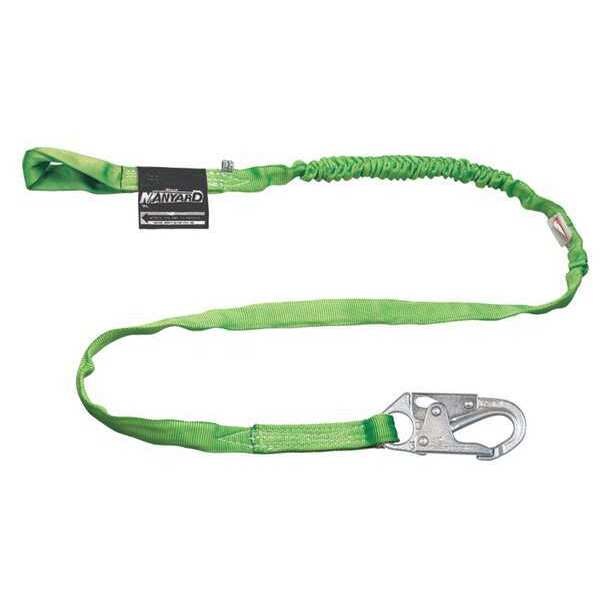 Honeywell Miller Shock Absorbing Lanyard, 6 ft., Green - 233TWLS-Z7/6FTGN