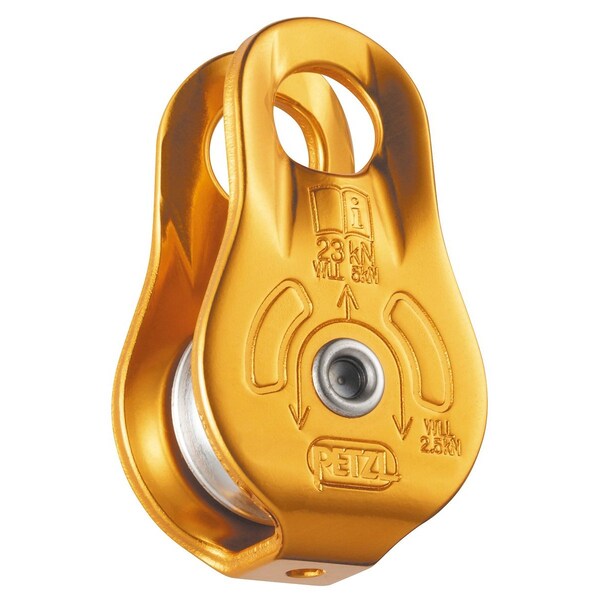 Sunbelt PULLEY-PETZL-1/2"-ALUMINUM 4.1" x2.4" x1.8" - A-B1ABP05