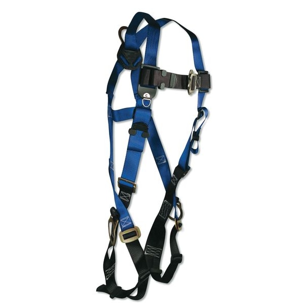 Condor Condor Full Body Harness, Universal (S/M/L), 425 lb., Mating Chest/ Mating Leg Buckles - 19F379